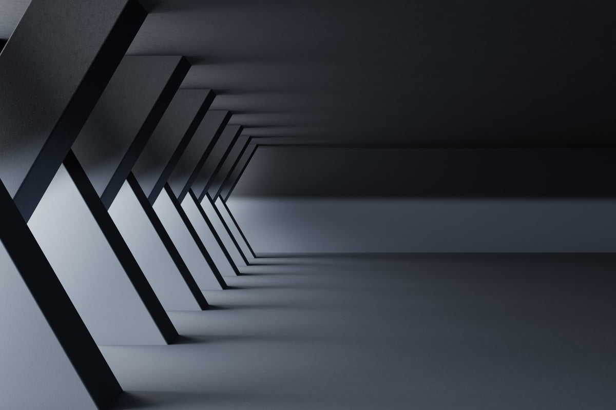 Abstract architectural forms