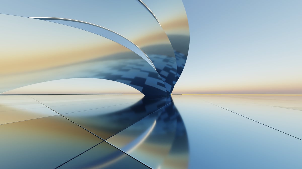 Titanium architecture representing premium independent advisory services