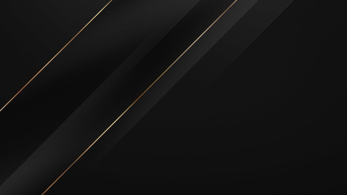 Black glass geometric background with golden lines representing analytical risk assessment